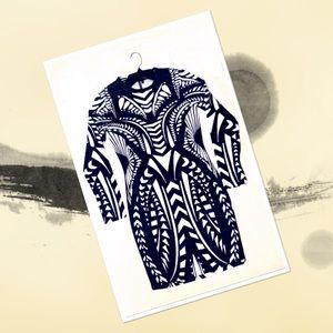 Black and White Dress